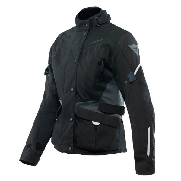 Motorcycle Jackets Dainese Tempest 3 D-Dry Lady Black Black Ebony