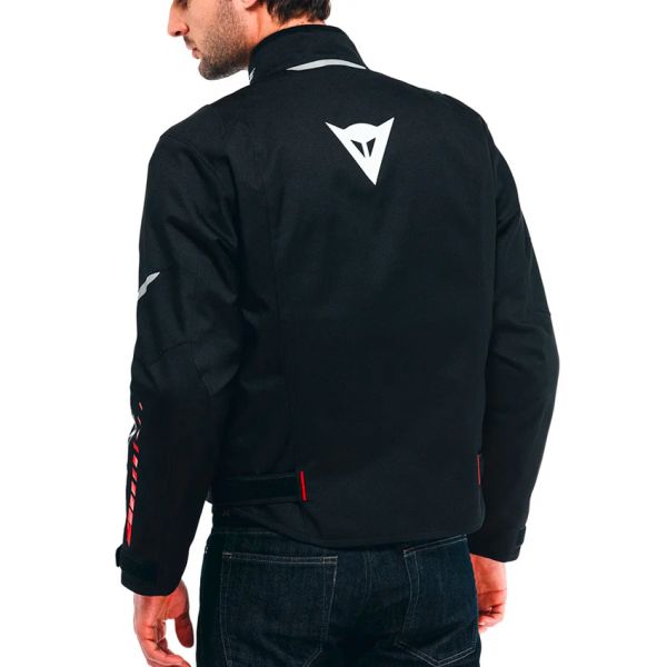 Dainese Veloce D-Dry Black White Lava Red
