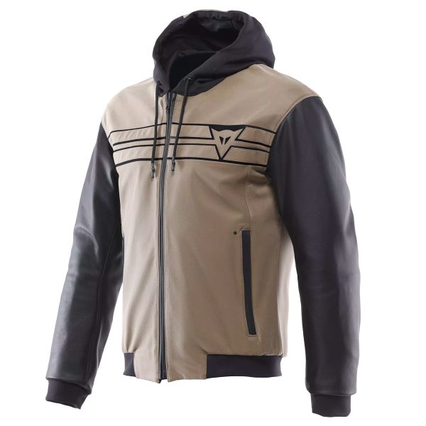 Motorcycle Jackets Dainese Vintedge Leather Sand Black