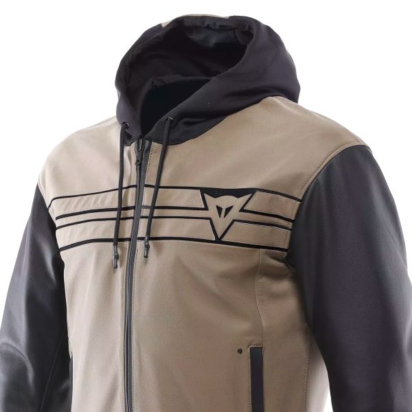 Dainese Vintedge Leather Sand Black