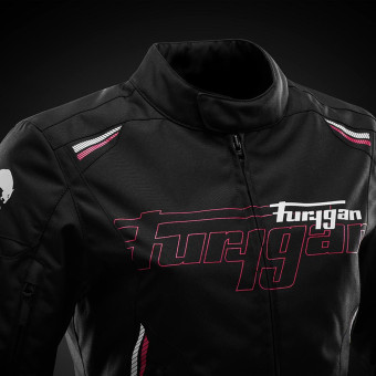 Furygan Agata Black White Pink