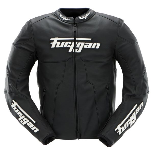 Motorcycle Jackets Furygan Attila Black White