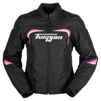 Motorcycle Jackets Furygan Cyane Black White Pink