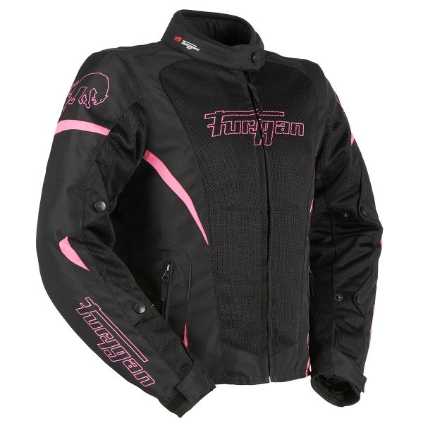 Furygan Delia 3 in 1 Black Pink