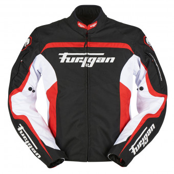 Motorcycle Jackets Furygan Diablo Black White Red