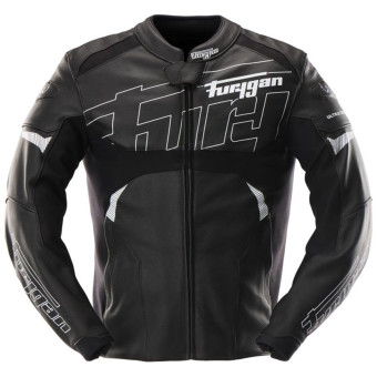 Motorcycle Jackets Furygan Helix Black White