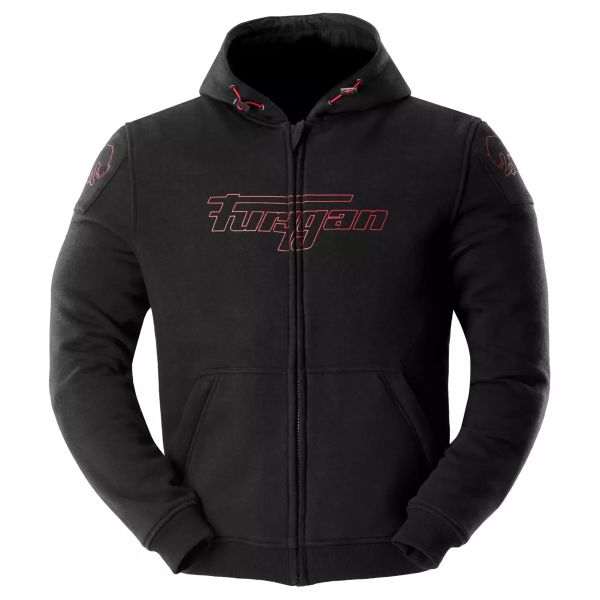 Motorcycle Jackets Furygan Livio X Kevlar Black Red