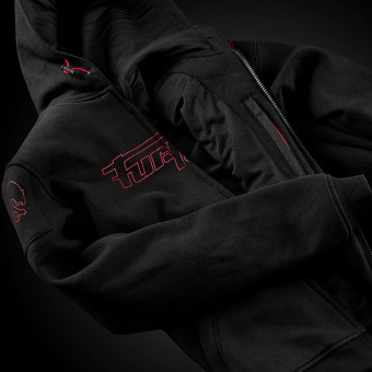 Furygan Livio X Kevlar Black Red