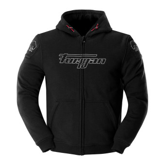 Motorcycle Jackets Furygan Livio X Kevlar Black White