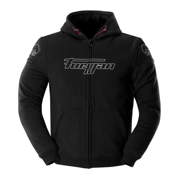 Motorcycle Jackets Furygan Livio X Kevlar Black White Motorcycle Jackets Furygan Livio X Kevlar Black White