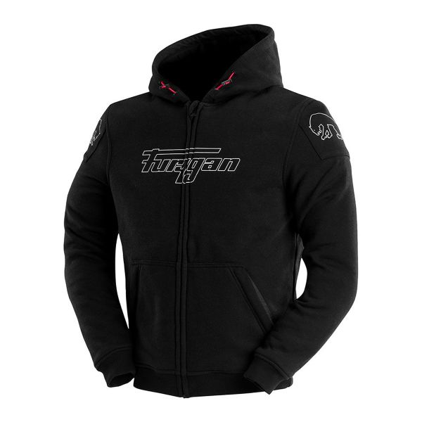 Furygan Livio X Kevlar Black White