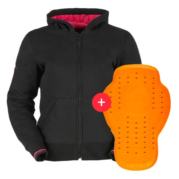 Pack Motorcycle Jacket Back Protector Furygan Luxio Lady Evo Black pack-motorcycle-jacket-back-protector-furygan-luxio-lady-evo-black