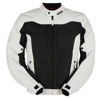 Furygan Mistral Evo 3 Pearl Black + Back Protector D3O Viper Level 2
