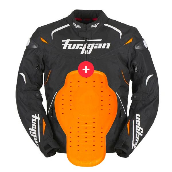 Pack Motorcycle jacket + Back protector 