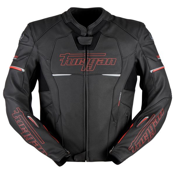 Motorcycle Jackets Furygan Nitros Black Red Motorcycle Jackets Furygan Nitros Black Red