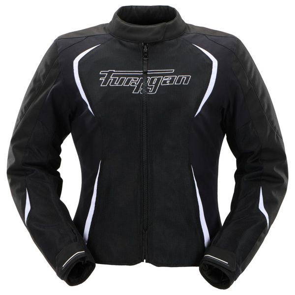 Motorcycle Jackets Furygan Odessa Evo 3in1 Vented + Black White White