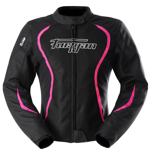 Motorcycle Jackets Furygan Odessa Vented 3 in 1 Black White Pink Motorcycle Jackets Furygan Odessa Vented 3 in 1 Black White Pink