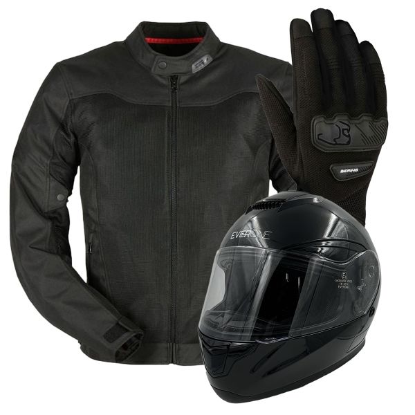 Motorcycle Jackets Furygan Pack Equipement Permis Moto Eco 21
