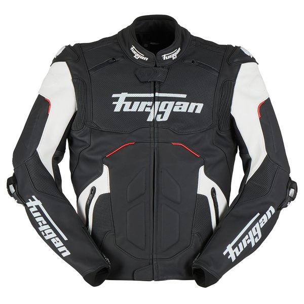 Motorcycle Jackets Furygan Raptor Evo 2 Black White Red
