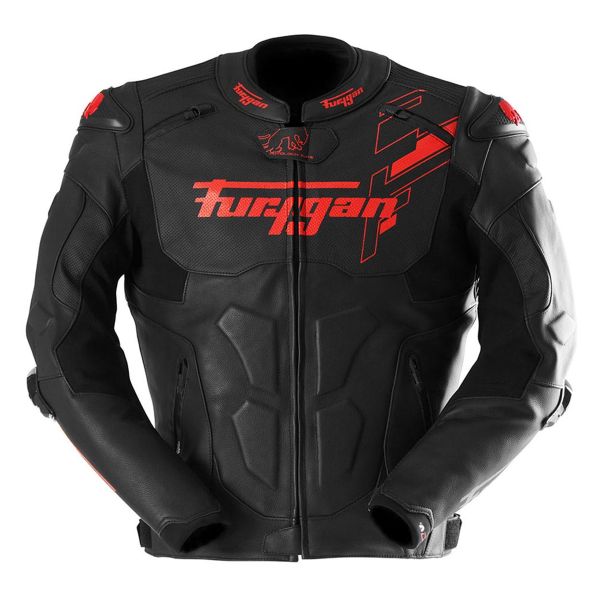 Motorcycle Jackets Furygan Raptor Evo 3 Black Red Red