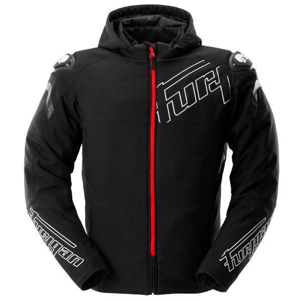 Motorcycle Jackets Furygan Sektor Roadster Evo Black White Red