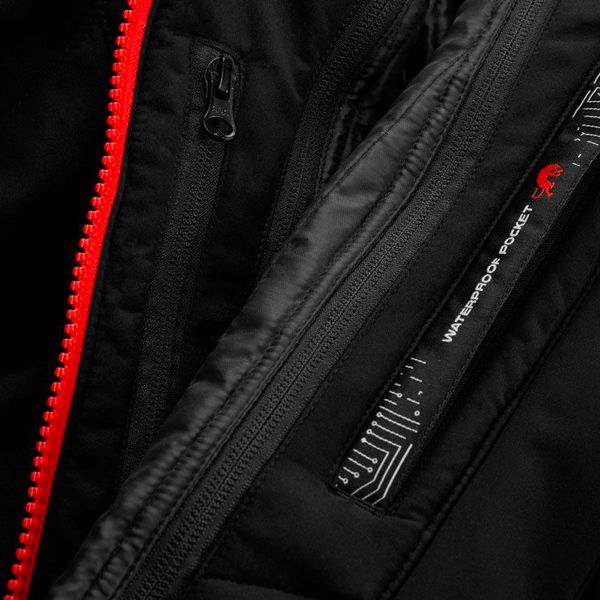 Furygan Sektor Roadster Evo Black White Red