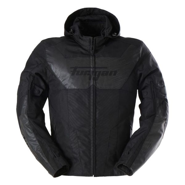 Motorcycle Jackets Furygan Shard HV Black Grey Reflect Motorcycle Jackets Furygan Shard HV Black Grey Reflect