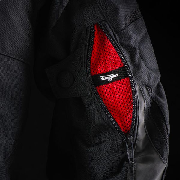 Furygan Shard HV Black Grey Reflect