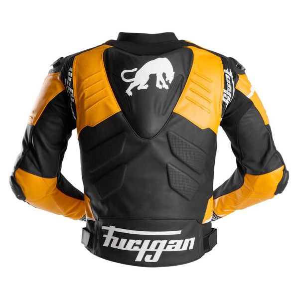 Furygan Signature 55 Black Yellow Fury