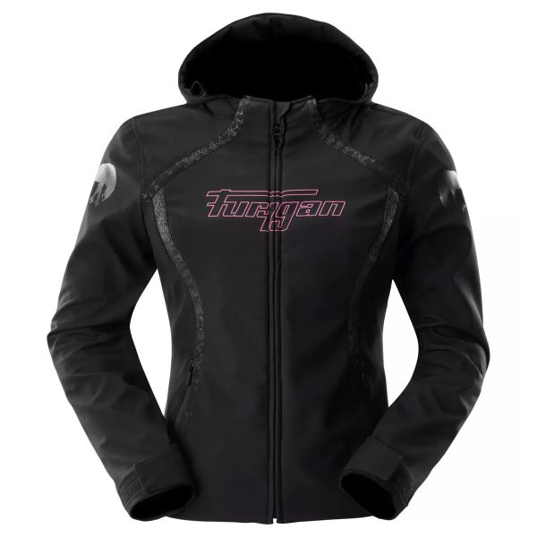 Motorcycle Jackets Furygan Skye Lady Black Pink
