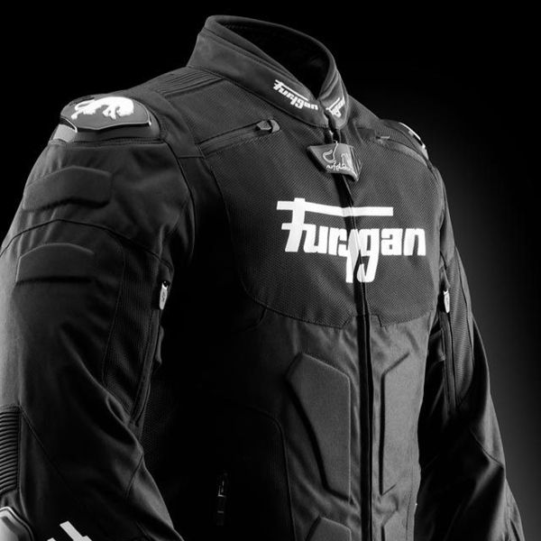 Furygan TX Raptor Black White