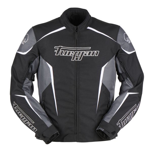 Motorcycle Jackets Furygan Yori Black Grey White