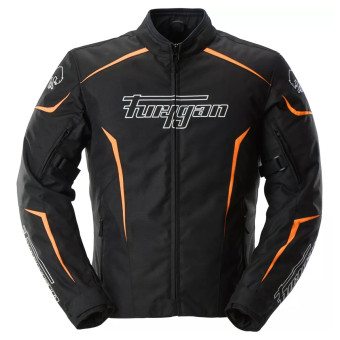 Motorcycle Jackets Furygan Yori Black White Orange Stab