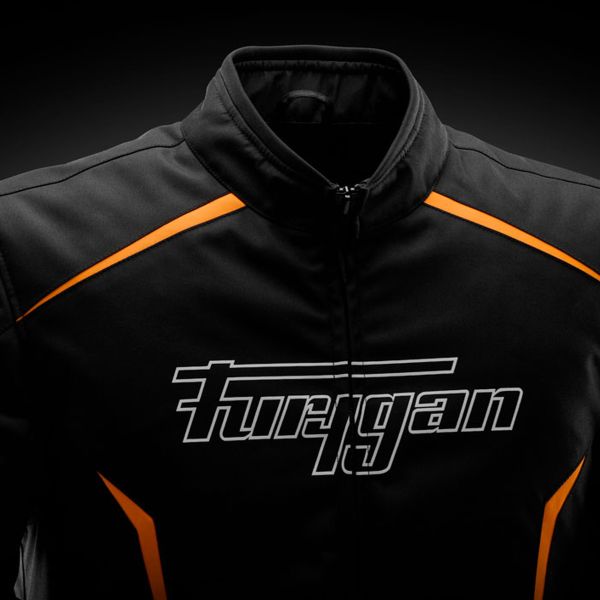 Furygan Yori Black White Orange Stab