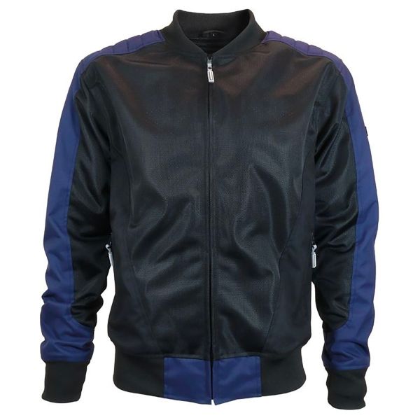 Motorcycle Jackets HARISSON Camaro Mesh Black Blue Motorcycle Jackets HARISSON Camaro Mesh Black Blue