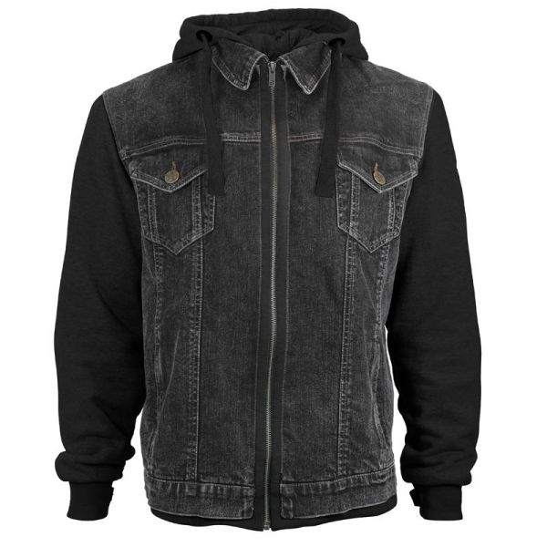 Motorcycle Jackets HARISSON West Side 2 Black Grey Motorcycle Jackets HARISSON West Side 2 Black Grey