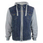 Motorcycle Jackets HARISSON West Side 2 Blue Grey