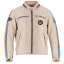 Motorcycle Jackets Helstons Ace 10 Years Leather Rag Beige