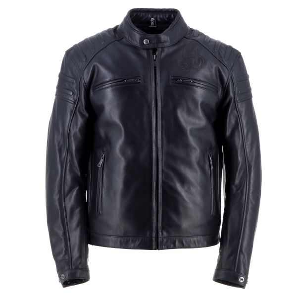 Motorcycle Jackets Helstons Bomb Leather Black