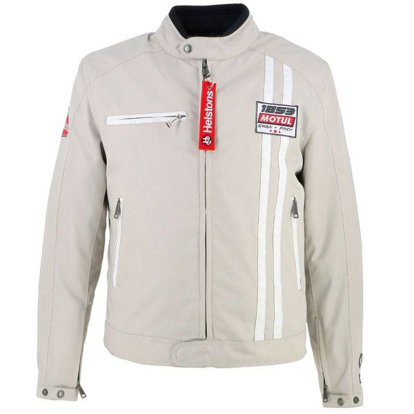Motorcycle Jackets Helstons Boxer Silver White