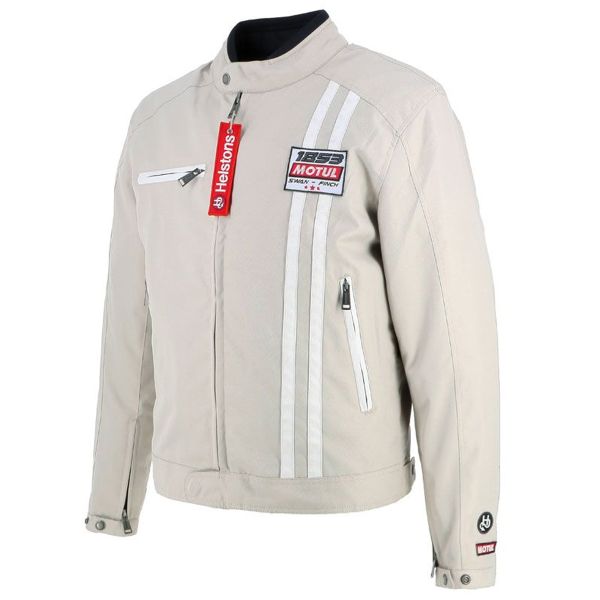 Helstons Boxer Silver White