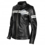 Motorcycle Jackets Helstons Chica Leather Black