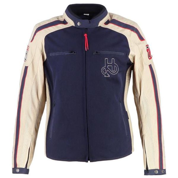Motorcycle Jackets Helstons Club Girl Air Mash Silver Blue Red