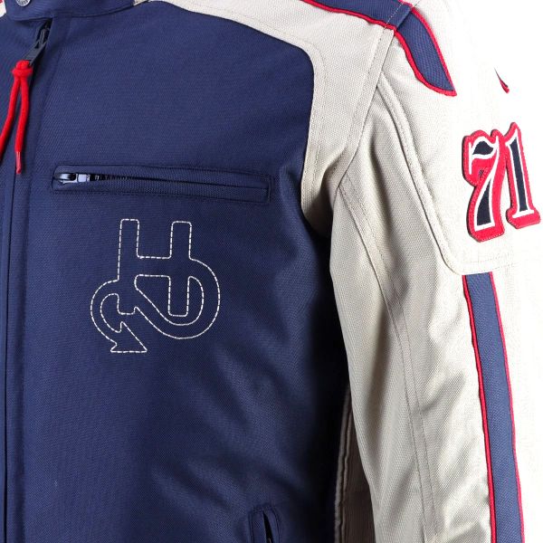 Helstons Clubman Blue Beige Red