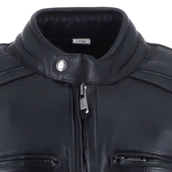 Helstons Clubman Leather Black