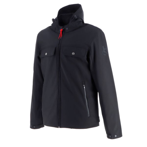 Helstons Cross Air Mesh Black Black