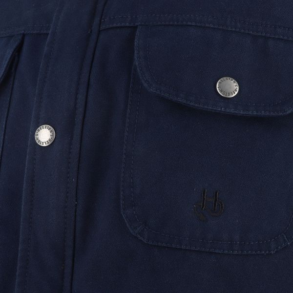 Helstons Detroit Canvas Blue