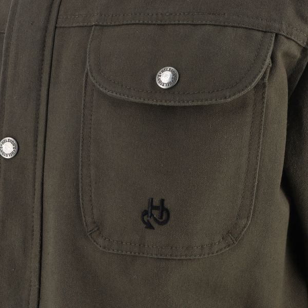 Helstons Detroit Canvas Khaki