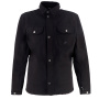Motorcycle Coats Helstons Detroit Canvas Black