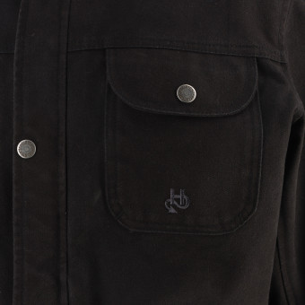 Helstons Detroit Canvas Black